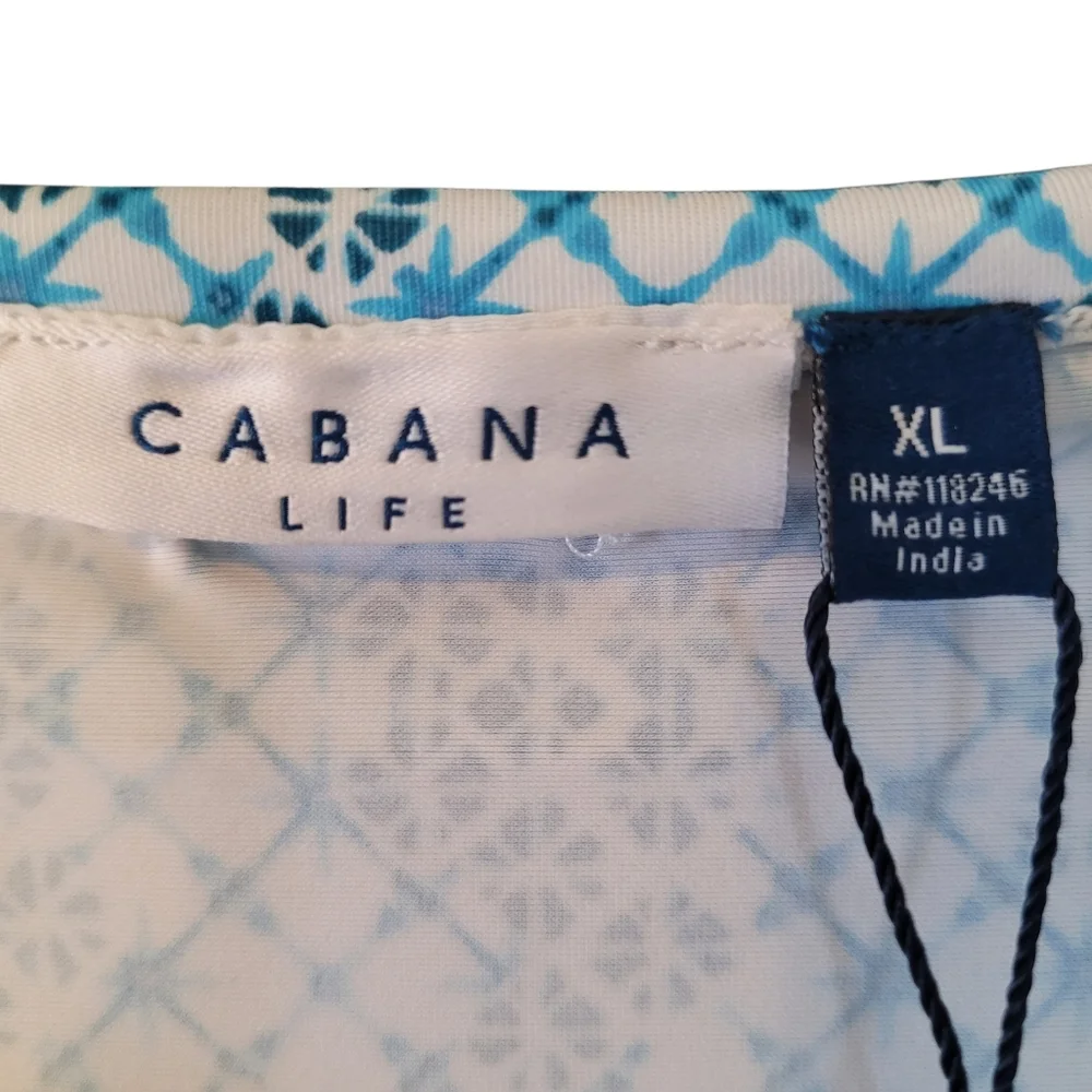 NWT Cabana Life Sag Harbor UPF 50+ dress - XL.    M52 - Picture 3 of 12